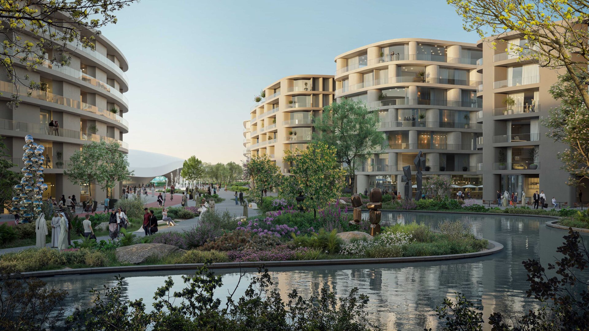 Khalid Bin Sultan City waterfront location - Connected to Dubai Downtown in 30 minutes via E611 highway Sharjah